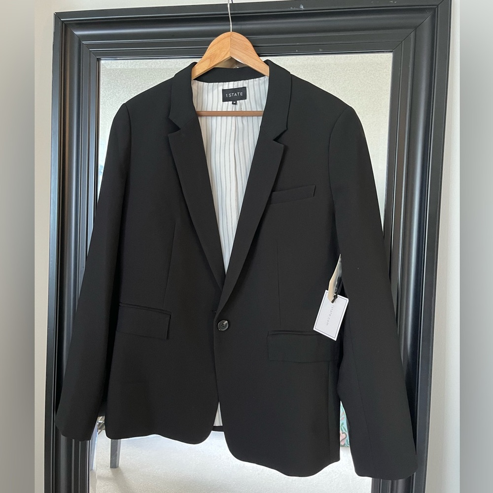 Unworn 1. State Black Blazer size 18.